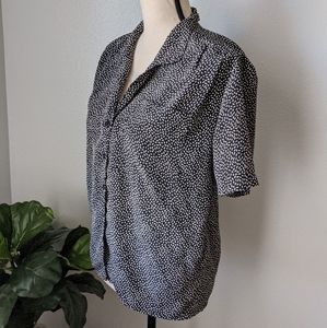 Vintage button up blouse